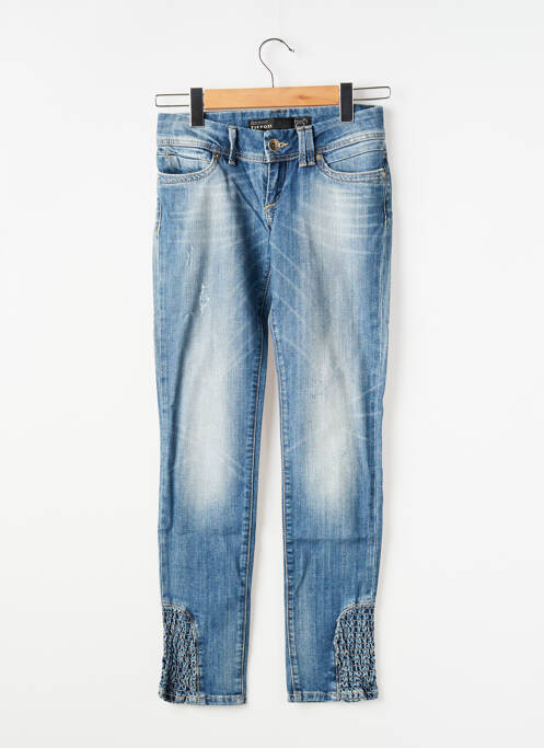 Jeans coupe slim bleu TIFFOSI pour femme