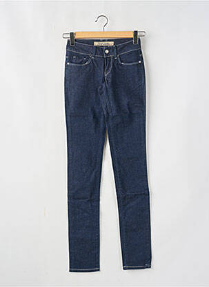 Jeans coupe slim tissage brut taille normale bleu TIFFOSI femme
