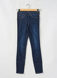 Jeans coupe slim taille basse taille basse bleu TIFFOSI femme