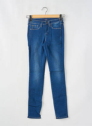 Jeans skinny tissage brut taille normale bleu TIFFOSI femme
