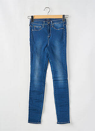 Jeans skinny tissage brut taille normale bleu TIFFOSI femme