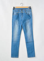Jeans coupe slim stretch taille normale bleu TIFFOSI femme