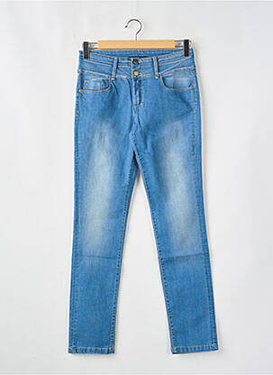 Jeans coupe slim stretch taille normale bleu TIFFOSI femme
