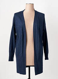 Gilet manches longues stretch bleu SOYACONCEPT femme