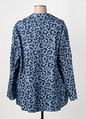 Blazer poches bleu PLEASE femme
