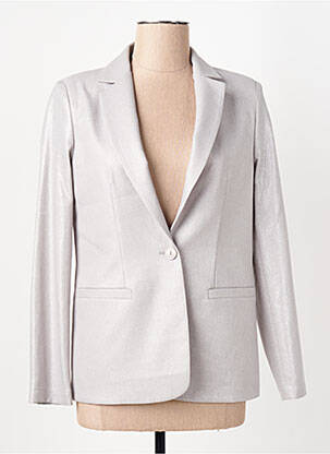 Blazer poches gris PLEASE femme