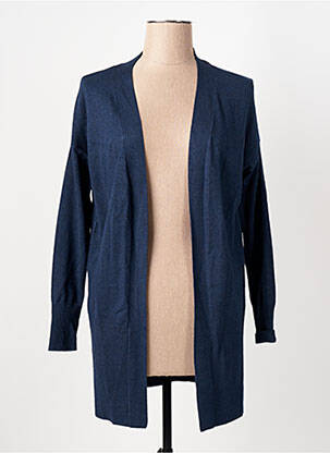 Gilet manches longues bleu SOYACONCEPT pour femme