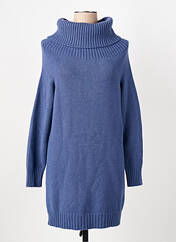 Robe pull bleu CARTA LIBERA pour femme seconde vue