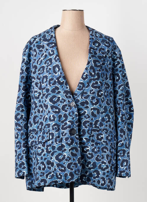 Blazer bleu PLEASE pour femme