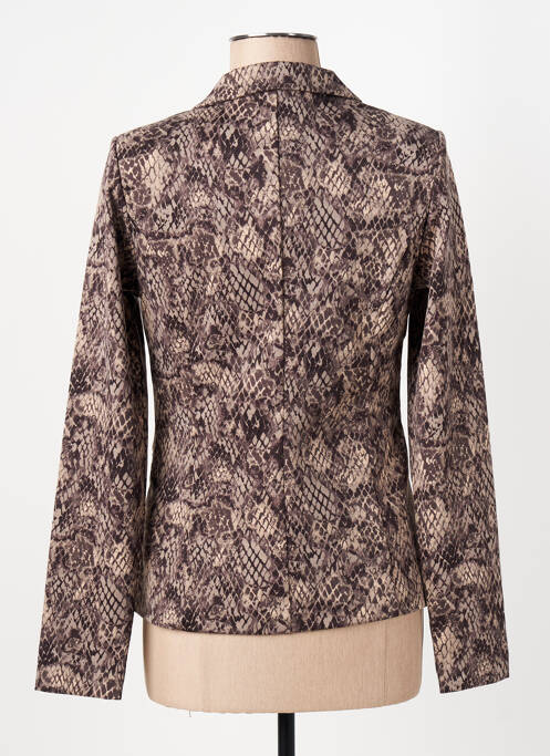 Blazer marron ICHI pour femme