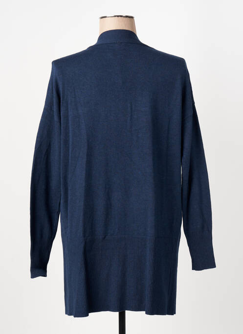 Gilet manches longues bleu SOYACONCEPT femme