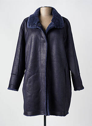 Manteau long bleu OAKWOOD pour femme