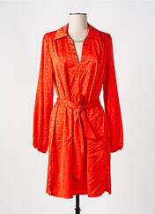 Robe mi-longue orange LOLA CASADEMUNT pour femme seconde vue
