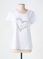 T-shirt blanc LIU JO pour femme seconde vue