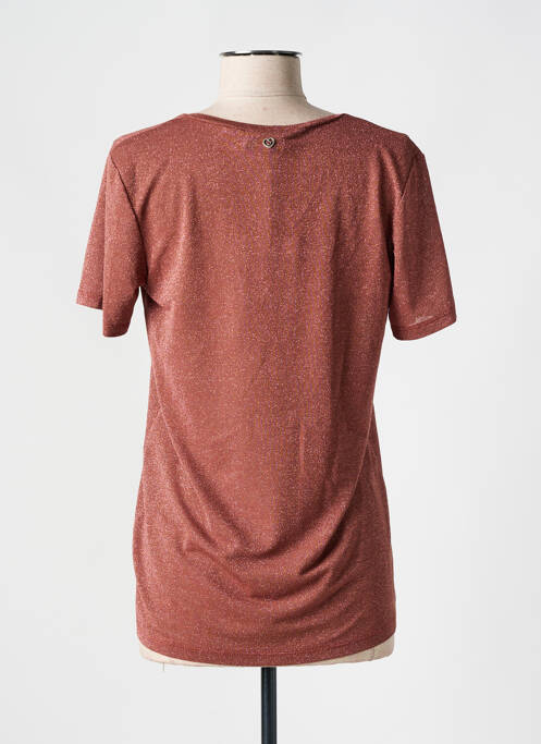 T-shirt marron PLEASE pour femme