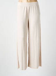 Pantalon large taille normale taille normale beige SOYACONCEPT femme