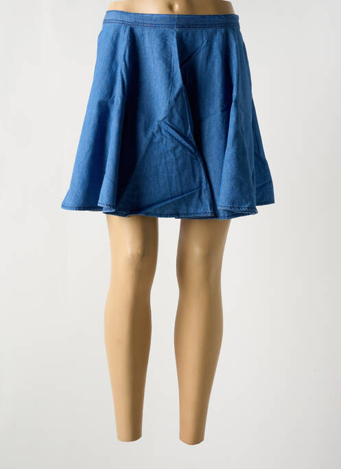 Jupe courte bleu YOURS pour femme