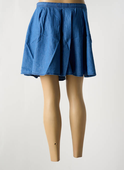 Jupe courte bleu YOURS pour femme