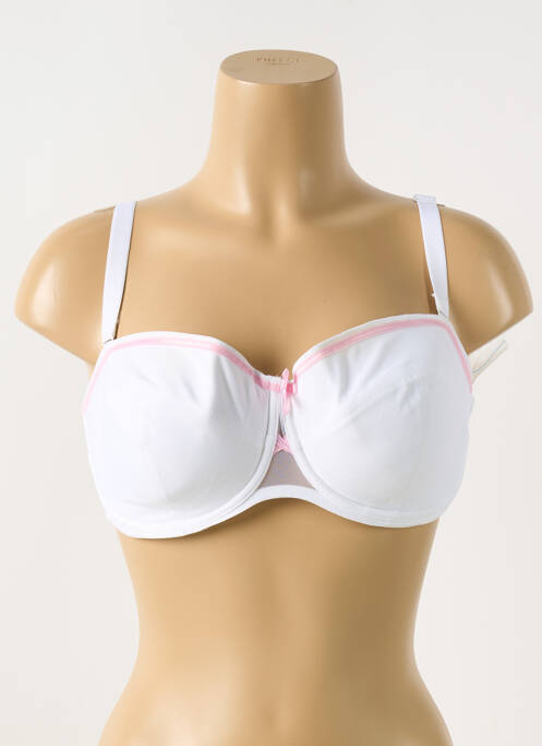 Soutien-gorge blanc BERDITA pour femme