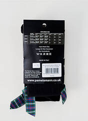 Chaussettes noir PAMELA MANN pour femme seconde vue