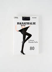 Collants noir H.NATHALIE pour femme seconde vue