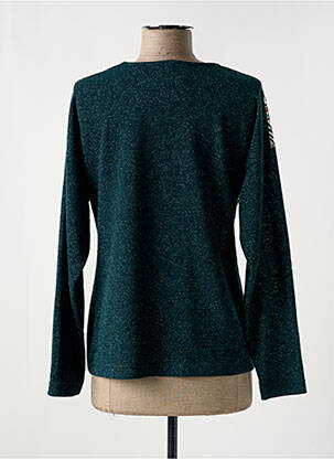 Blouse imprimé fleurs manches longues vert GRIFFON femme