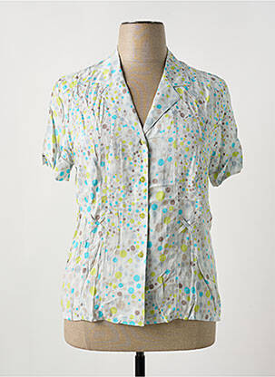 Chemisier bleu MASSY pour femme