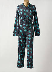 Combi-pantalon bleu MASSANA pour femme seconde vue