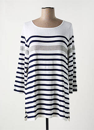 Pull blanc GRIFFON pour femme
