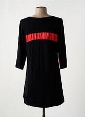 Tunique manches longues noir KAKIE pour femme seconde vue