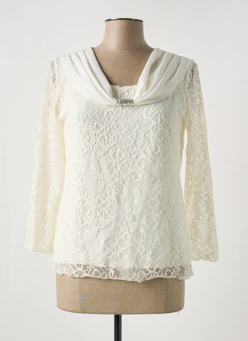 Blouse blanc PARISIENNES pour femme