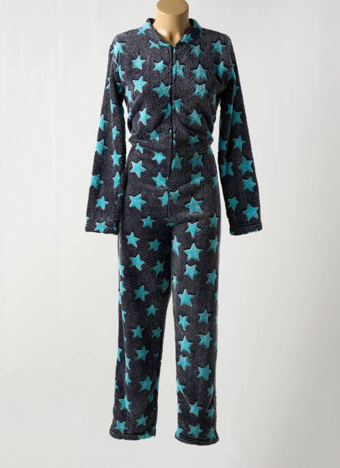 Combi-pantalon bleu MASSANA pour femme