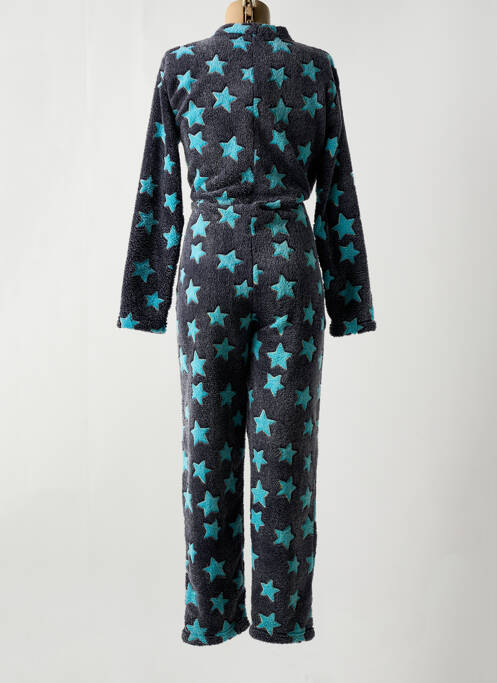 Combi-pantalon bleu MASSANA pour femme