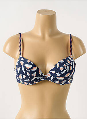 Soutien-gorge haut soutien-gorge push-up haut soutien-gorge push-up bleu BARBARA femme