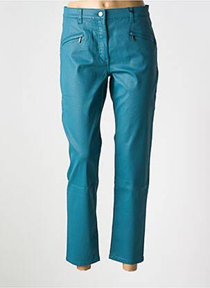 Pantalon 7/8 stretch taille normale vert BETTY BARCLAY femme