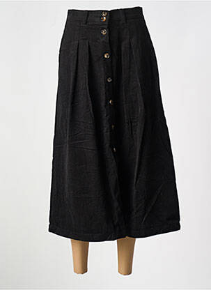 Jupe longue taille haute noir Y'COO femme