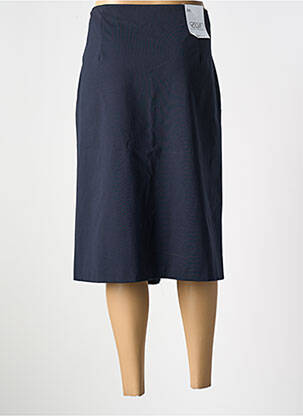 Jupe mi-longue stretch bleu EAST DRIVE femme