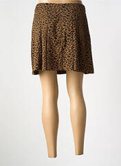 Jupe courte marron Y'COO pour femme seconde vue