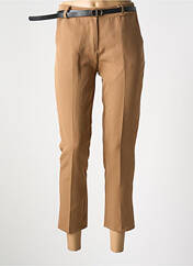 Pantalon 7/8 marron MODA pour femme seconde vue