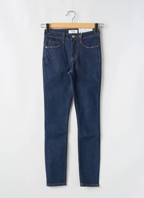 Jeans coupe slim bleu ORAIJE pour femme