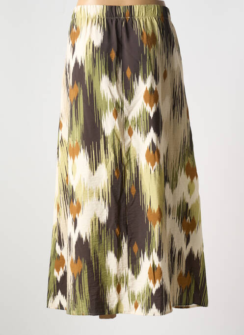 Jupe longue vert GEISHA pour femme