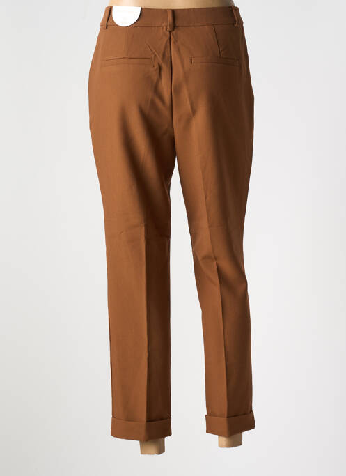 Pantalon 7/8 marron ORAIJE pour femme