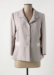 Blazer poches beige CHRISTINE LAURE femme