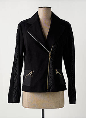 Veste casual col tailleur noir BETTY BARCLAY femme