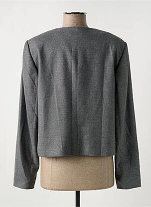 Veste casual col rond gris BETTY BARCLAY femme