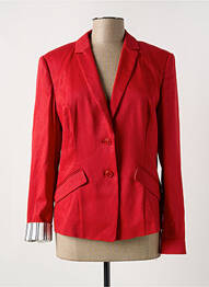 Blazer coupe cintrée rouge BETTY & CO femme