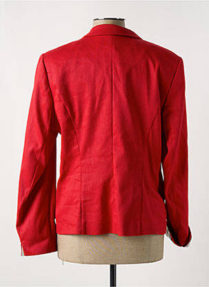 Blazer coupe cintrée rouge BETTY & CO femme