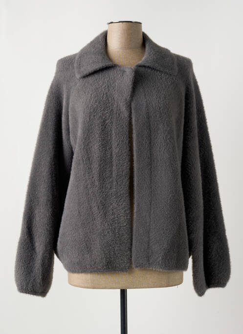 Gilet manches longues gris BETTY BARCLAY pour femme