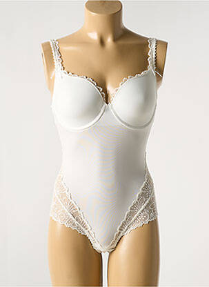 Body lingerie stretch blanc MARIE JO femme