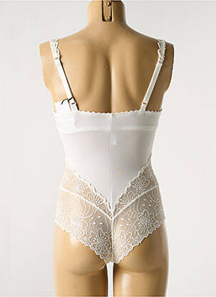 Body lingerie stretch blanc MARIE JO femme